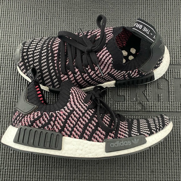 adidas gazelle silver green womens NMD_R1 STLT Primeknit